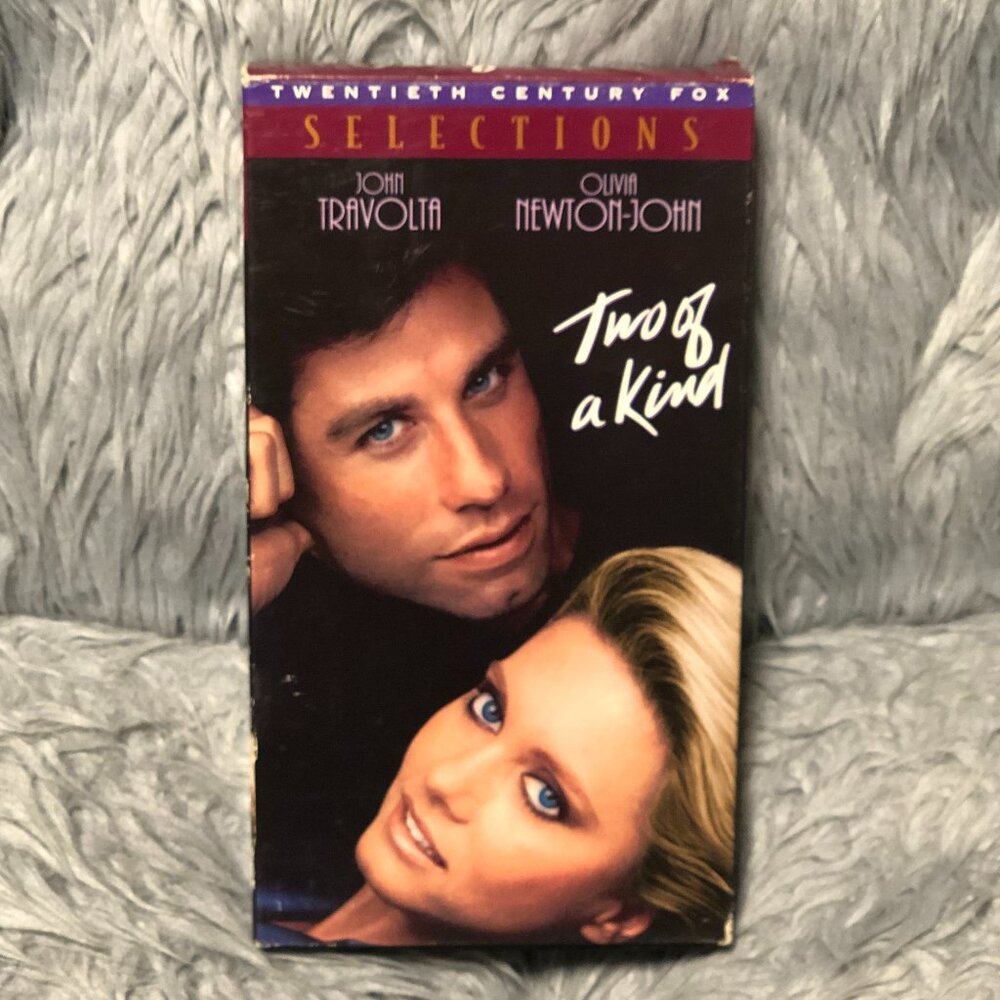 Two of a Kind VHS 1983 John Travolta Olivia Newton John